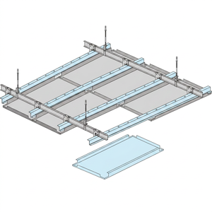 Panel Decorativo Moderno 3D, Revestimiento Metálico Suspendido para Vestíbulo de Hotel - Product Image 4