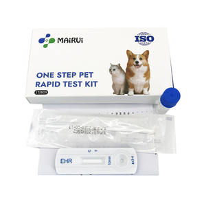 Kit de <span class=keywords><strong>test</strong></span> rapide Mairui pour les soins des animaux de compagnie Détection de l'EHR/CPV/CCV/CDV/ANA Bandes de <span class=keywords><strong>test</strong></span> vétérinaires Utilisation commerciale à domicile Durée de conservation de 2 ans - Product Image 4