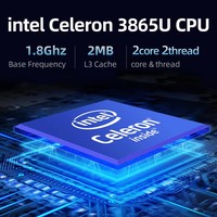 英特尔赛扬 3865U 6 个千兆以太网端口 2 个 SFP 防火墙 Ubuntu LINUX 微软路由器服务器 适用于工业的迷你 PC 工业计算机