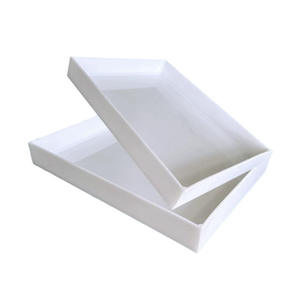 Laboratory <b>Plastic</b> Tray Square Lab Reagent Spill‑Proof Tray Chemical <b>Storage</b> Tray for Lab <b>Bench</b> Use - Product Image 6