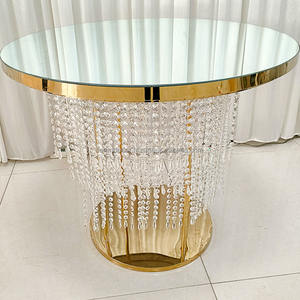 Pendentif en cristal de table ronde personnalisé Furun pour les mariages Ameublement et décorations de maison - Product Image 2