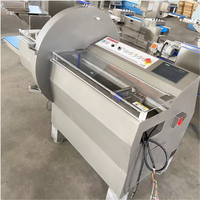 Nouvelle trancheuse à viande automatique haute performance, lame en acier inoxydable, épaisseur réglable, capacité de 300 kg/h pour la transformation de la viande séchée (beef jerky)