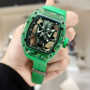 Reloj Mecánico Transparente de Fibra de Carbono para Hombre, Relojes de Lujo al por Mayor - Product Image 3