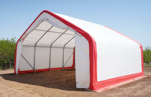 Tente de stockage robuste résistante au vent et à la neige, structure en treillis galvanisé à chaud, excellent rapport qualité-prix, pour bâtiment de type hangar ou tente de salon professionnel - Product Image 5