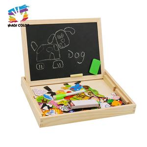 Beliebtesten lustige holz baby spielzeug zeichnung mit magnetische spielzeug W12B135 - Product Image 4