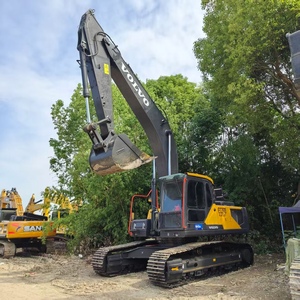 Máquina excavadora Volvo 290 usada para construcción de ingeniería Kawasaki SE de segunda mano con motor central y componentes de engranajes - Product Image 4