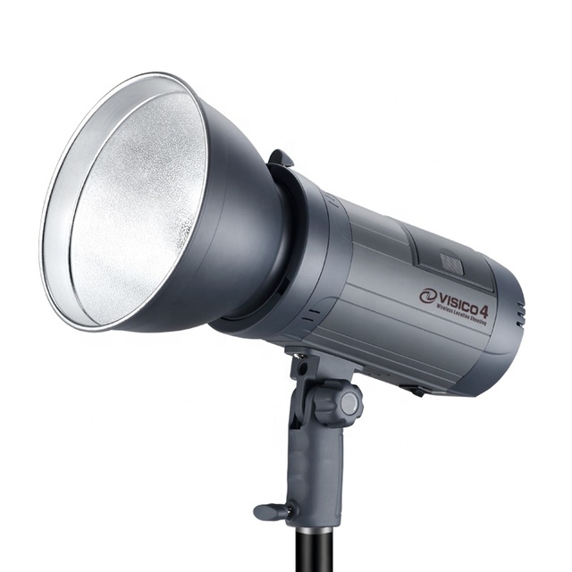 Portable Photography Light Wireless Remote Control Flash Strobe Light Outdoor Visico 4 Battery Studio Flash