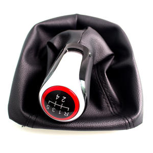 หัวเกียร์รถยนต์สโกด้าแบบธรรมดา 5 6 เกียร์ หนัง ดีไซน์ตามหลักสรีรศาสตร์ อุปกรณ์ตกแต่งภายใน - Product Image 4