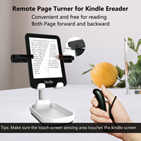 Control Remoto Inalámbrico para Pasar Páginas en Kindle, Kobo, iPad, iPhone y Android, Recargable, con Disparador de Cámara
