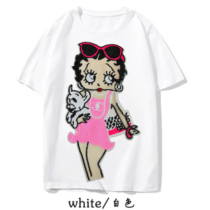 Hot Stock grande paillettes ricamo Cartoon Patch per ragazze <span class=keywords><strong>Betty</strong></span> in possesso di un accessorio di abbigliamento per cani - Product Image 6
