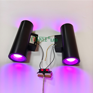 Lampade da Parete Esterne Personalizzabili di Qualsiasi Lunghezza e Diametro, 2X20W in Colori Nero, Grigio e Bianco YY-BDR001-H - Product Image 3