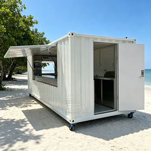 Premium Shipping <b>Container</b> With Food Business Solution Stainless Steel Interior Modular Restaurant - Product Image 4