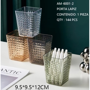 Design geometrico porta penne da ufficio porta Organizer 95x95x12cm Ecofriendly elegante Premium - Product Image 1