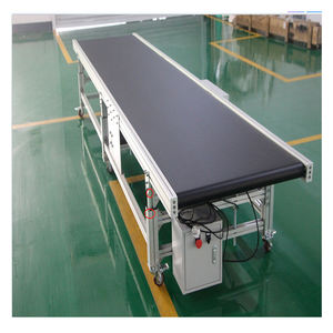 모듈 형 전원 벨트 컨베이어 | 장난감 조립 라인 용 높이 조절 가능한 PVC 벨트 기계 - Product Image 6