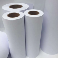 Rollo de papel Bond de ingeniería, papel trazador CAD de dibujo blanco azul