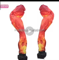 Danseur Aérien Spécial Flamme dansante Gonflable pour la Publicité Effet de Flamme de Feu Décoratif