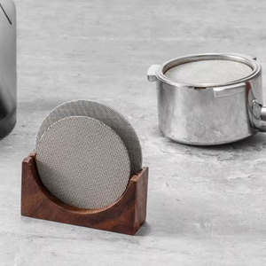 Soporte de Alta Calidad para Filtro de Café Tipo Puck - Soporte de Madera de Nogal para Filtro de Café Tipo Puck - Compatible con Todos los Modelos de Filtros de Café Reutilizables - Product Image 3