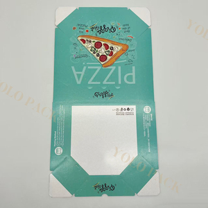 Scatola per <span class=keywords><strong>Pizza</strong></span> in Cartone Ondulato Riciclabile da 9 e 12 Pollici, Robusta e Rigida, Mantiene il Calore degli Alimenti, Mantiene la <span class=keywords><strong>Pizza</strong></span> Calda, Fresca e Vibrante - Product Image 3