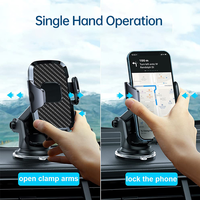 Essager — support universel de téléphone portable pour voiture, dispositif par gravité avec Clip à fixer sur grille de ventilation, pour GPS