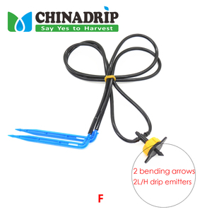 Attrezzatura per <span class=keywords><strong>irrigazione</strong></span> e coltura idroponica sistema di <span class=keywords><strong>irrigazione</strong></span> agricola raccordi per tubi a goccia freccia a goccia - Product Image 5