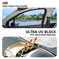 Film solaire automobile HD anti-rayures en nitrure de titane pour vitres de voiture, 95% IRR, 99% UVR, 2 mil, rouleau, garantie 8 ans