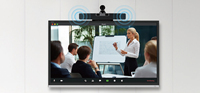 Kamera Konferensi Video All-in-One 4K OEM ODM Langsung dari Pabrik Lensa Ganda Zoom 12X Sudut Lebar 120 AI Speaker Tracking USB WiFi