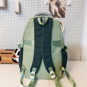 Fashio Student <b>Backpack</b> 18 In Color Blocking Unisex <b>School</b> Bag For College High <b>School</b> Students - Product Image 3