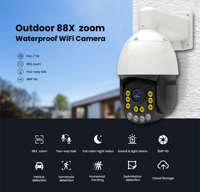 Cámara de Vigilancia IP POE PTZ con Zoom Óptico de 18X, 5MP, Detección por IA, Visión Nocturna, Resistente al Agua IP65, Seguimiento Automático de Personas, HD, 10 Pulgadas