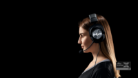 Headset Gaming Logitech G Pro X dengan Mikrofon Blue Voice yang Dapat Dilepas, Headset Berkabel untuk PC