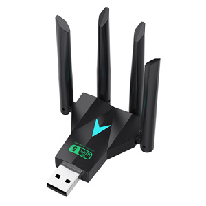 600Mbps/1300Mbps <span class=keywords><strong>Wifi</strong></span> <span class=keywords><strong>USB</strong></span> <span class=keywords><strong>Adapter</strong></span> Dual Band 2.4G/5GHz USB3.0 tốc độ cao 802.11ac 4-Anten thu không dây điều khiển miễn phí - Product Image 2