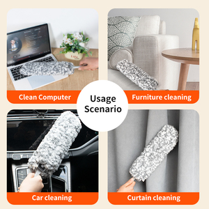 HOLAMOPA Chiffons de nettoyage en plastique microfibre professionnels Nettoyeur antistatique portable pour la maison, le bureau et la voiture pour le nettoyage - Product Image 6