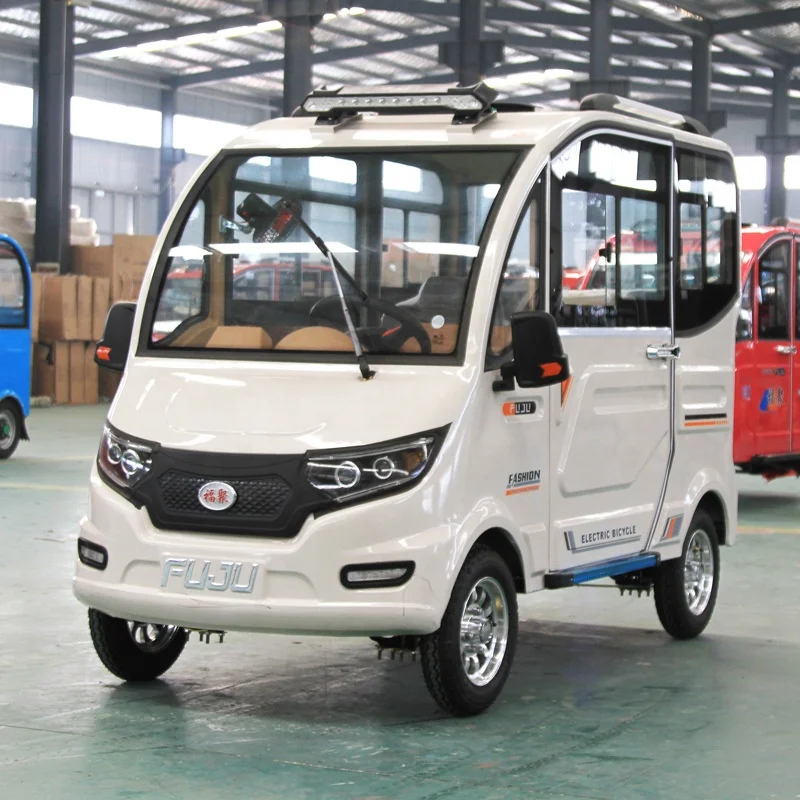 mini electric car with low speed and cheap price for elder adult two passengers