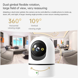 5MP <span class=keywords><strong>camera</strong></span> an ninh không dây PTZ Wifi <span class=keywords><strong>ip</strong></span> <span class=keywords><strong>camera</strong></span> an ninh nhà thông minh một cú nhấp chuột cuộc gọi đầy đủ màu sắc tầm nhìn ban đêm tự động theo dõi máy ảnh - Product Image 5