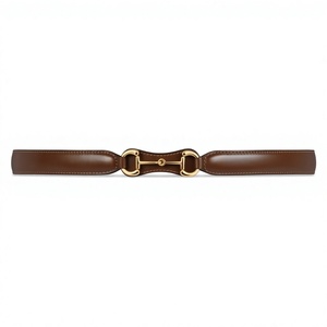 Boucle carrée en acier en cuir de vache véritable, largeur 3,8 cm, pour hommes, écologique, durable, couleur marron, longueur personnalisée, impression de logo fantaisie - Product Image 5