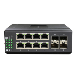 Quản lý 8 cổng <span class=keywords><strong>Gigabit</strong></span> <span class=keywords><strong>Ethernet</strong></span> và 4 cổng <span class=keywords><strong>Gigabit</strong></span> SFP chuyển đổi công nghiệp với nối tiếp RS485 modbus và <span class=keywords><strong>PoE</strong></span> tùy chọn - Product Image 2
