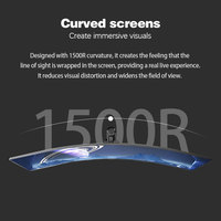 Monitor de Juegos Curvo Profesional OEM de 49 Pulgadas, 165Hz, 5K 5120x1440, HVA Q495K-OEM, Marca Personalizada para PC