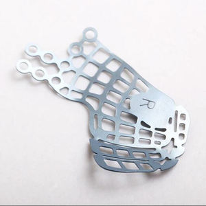 Implants maxillo-faciaux orthopédiques Implant orthognathique pour chien CMF 0.6mm anatomique L-plaque vétérinaire chirurgical réglable - Product Image 4