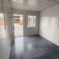 Casa Contenedor Prefabricada de Acero Moderna de Ensamblaje Rápido, 20 pies/40 pies, Panel Sándwich, Oficina Modular Portátil, Dormitorio para Trabajadores, Hotel