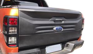 Ycsunz ฝาครอบประตูส่วนท้ายสีดำด้านแบบเปลือยสำหรับ <span class=keywords><strong>Ford</strong></span> <span class=keywords><strong>Ranger</strong></span> อุปกรณ์เสริมพิเศษสำหรับแต่งประตูส่วนบนของ T9 <span class=keywords><strong>Ranger</strong></span> 2022 Wildtrak XLT - Product Image 3