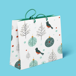 Sang Trọng Kraft <span class=keywords><strong>PVC</strong></span> Túi Giấy Hộp Cho Đồng Hồ Cán Bóng Giáng Sinh Quà Tặng Bao Bì Gấp Hộp Cho Mỹ Phẩm Bán Buôn - Product Image 1