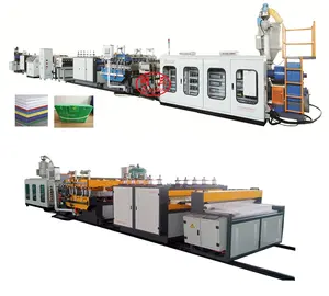 High Quality PC PE PP Hollow Grid Plate corrugated sheet Extrusion line with best price