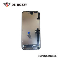 Écran tactile FHD Incell de remplacement pour 16 Plus, luminosité 500-700, garantie 1 an, qualité supérieure testée, 100 % fonctionnel, pièce de rechange
