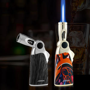 Encendedor de soplete de <span class=keywords><strong>gas</strong></span> butano al por mayor para fumar cigarros Cocina Barbacoa con llama de chorro a prueba de viento - Product Image 1