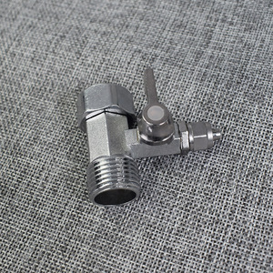 Robinet à bille à trois voies intégré, raccord NPT 1/2 pouce pour accessoires de purificateur d'eau - Product Image 1