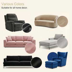 <span class=keywords><strong>Tissu</strong></span> de canapé en velours hollandais facile à nettoyer, <span class=keywords><strong>anti</strong></span>-taches, textile d'ameublement - Product Image 3