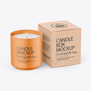 Candle High Quality Wax Melts Rigid Scented Candle Gift Set Packaging Boxes Custom Logo Candle Jar Box Luxury