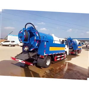 รถบรรทุกทำความสะอาดท่อระบายน้ำแรงดันสูง 1suzu 4000L~8,000L พร้อมถังดูดสิ่งปฏิกูลและปั๊มสุญญากาศ (ถังดูดสิ่งปฏิกูลพร้อมปั๊ม VAC) - Product Image 5