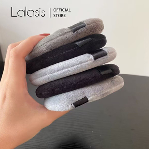 Lalasis Grande Taille Houppette à Poudre Cosmétique Énorme Éponge à Maquillage Houppette Marque Privée Douce Velours Houppettes pour Poudre Libre - Product Image 1