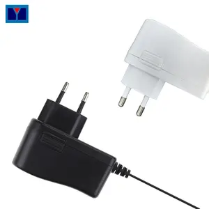 Adaptador de tomada de energia para luzes neon, adaptador de saída de energia ac 100-240v dc 12v 1a 5v 2a, eu/eua