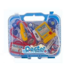 Kit Medico <span class=keywords><strong>Giocattolo</strong></span> in Plastica Blu, <span class=keywords><strong>Set</strong></span> Medico Portatile per Bambini, Gioco Educativo di Imitazione, Gioco di Ruolo, <span class=keywords><strong>Giocattolo</strong></span> Armadietto dei Medicinali - Product Image 4